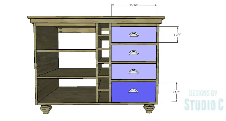 DIY Plans to Build a Carey Kitchen Island_Drawer Fronts 2