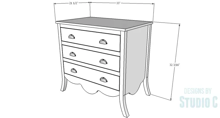 DIY Plans to Build a Celia Dresser