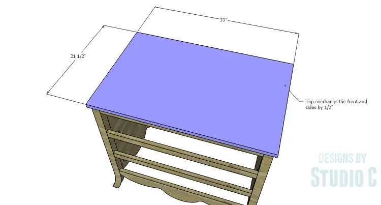 DIY Plans to Build a Celia Dresser_Top