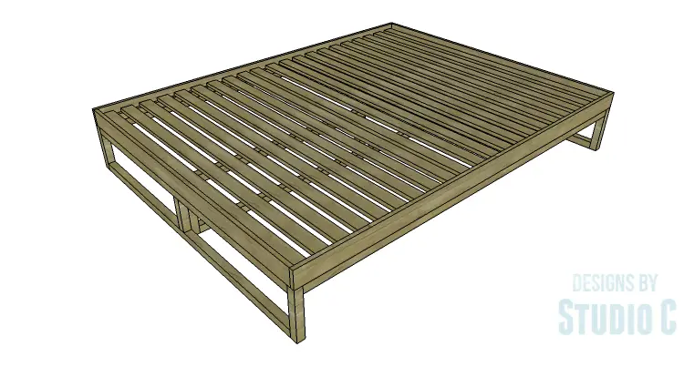 DIY Plans to Build a Modern+Rustic Queen Platform Bed_Copy 2