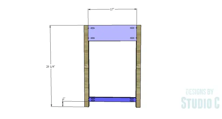 DIY Plans to Build a Torrie Shelf Desk_Leg Assembly