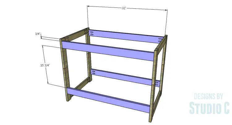DIY Plans to Build a Versatile Table_Frame Stretchers