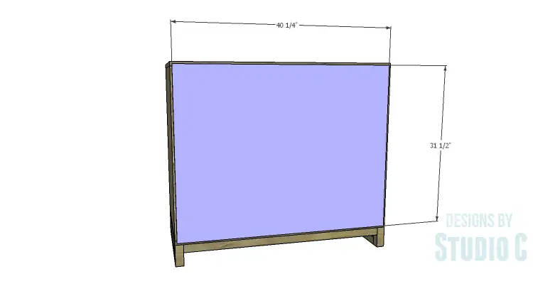DIY Plans to Build a Carson Cabinet_Back