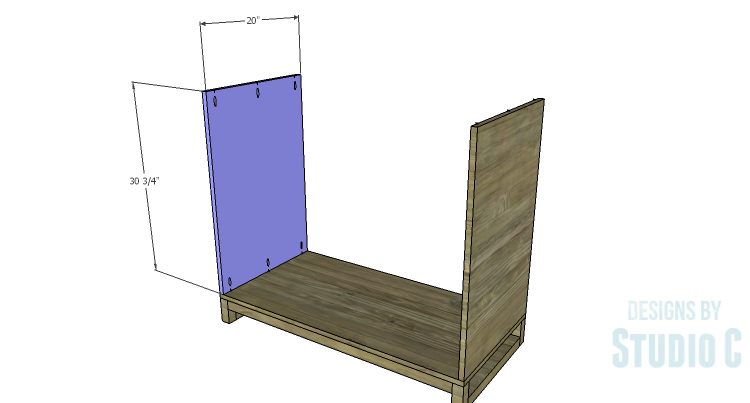 DIY Plans to Build a Carson Cabinet_Sides