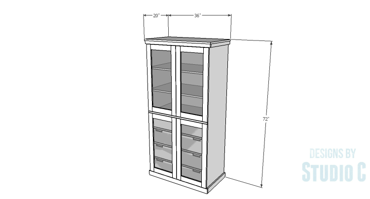 DIY Plans to Build a Country Pantry