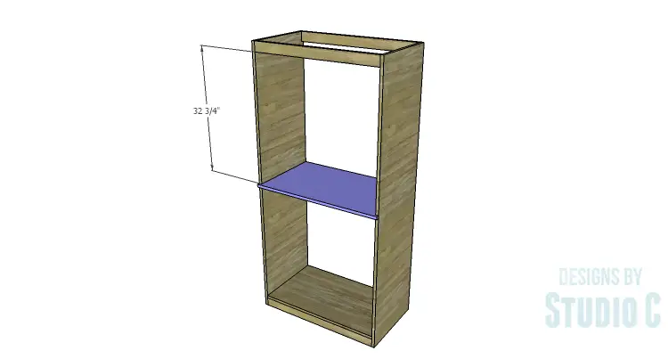 DIY Plans to Build a Country Pantry_Middle Shelf 2
