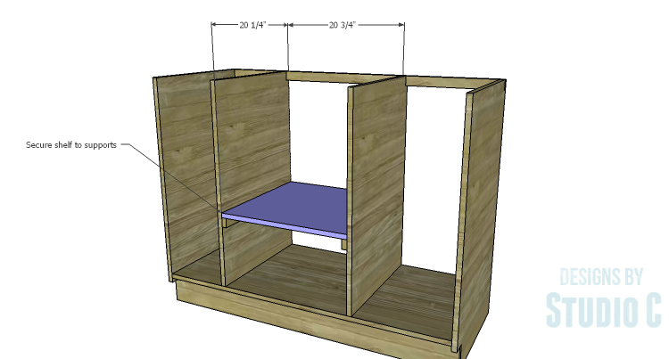 DIY Plans to Build a Bath Vanity with a Built-In Clothes Hamper_Shelf