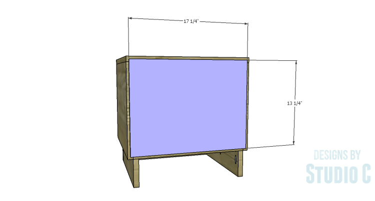 DIY Plans to Build a Mayweather Nightstand_Back