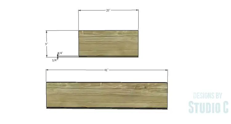 DIY Plans to Build a Mayweather Tall Dresser_Drawer 1