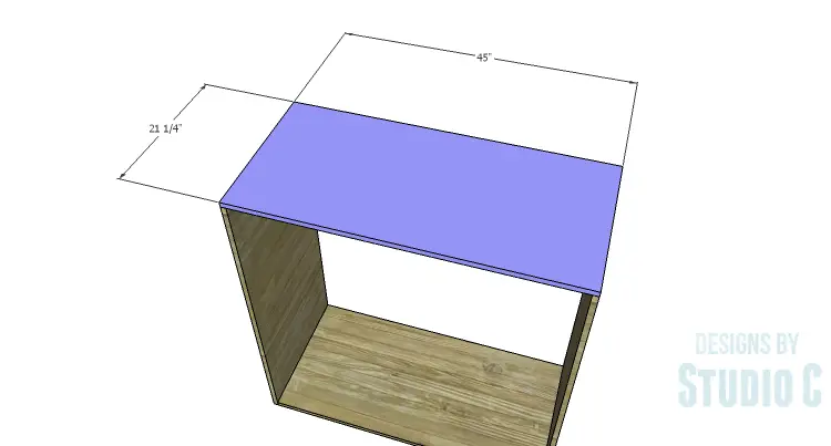 DIY Plans to Build a Mayweather Tall Dresser_Top