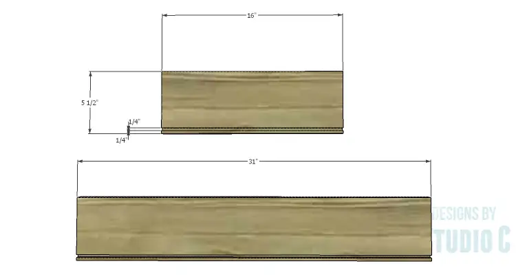 DIY Plans to Build a Brecken Dresser-Drawer 1