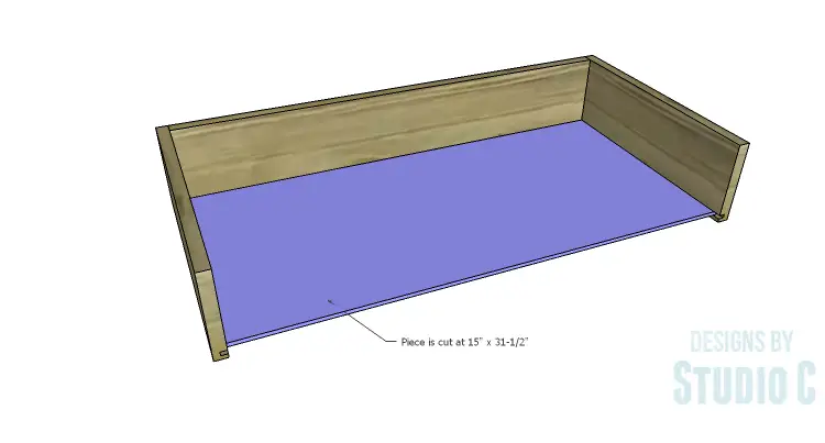 DIY Plans to Build a Brecken Dresser-Drawer 3