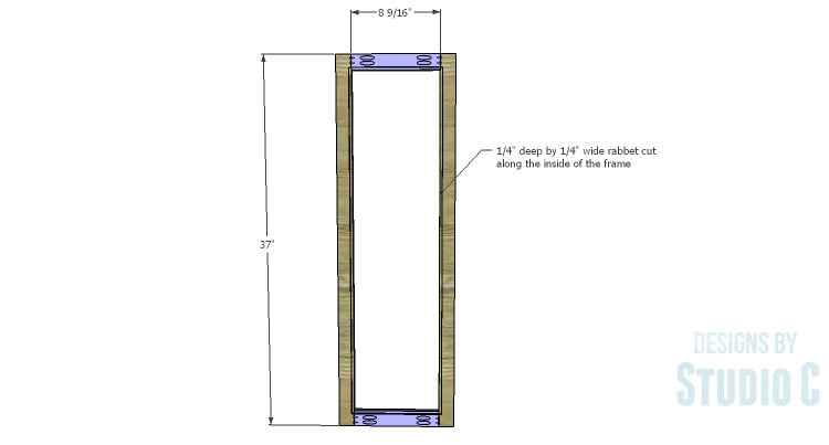 DIY Plans to Build a Coat Cabinet-Doors 1