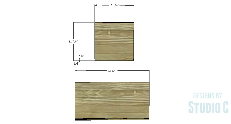 DIY Plans to Build a Coat Cabinet-Drawer 1
