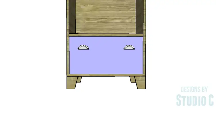DIY Plans to Build a Coat Cabinet-Drawer Front