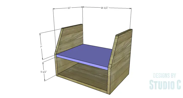 DIY Plans to Build a Cole Nightstand-Shelf