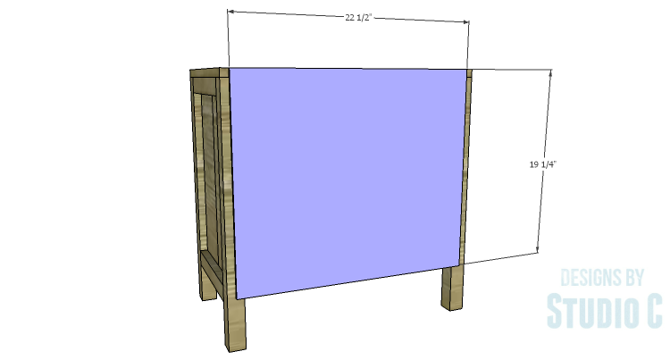 DIY Plans to Build Hannah's Nightstand-Back