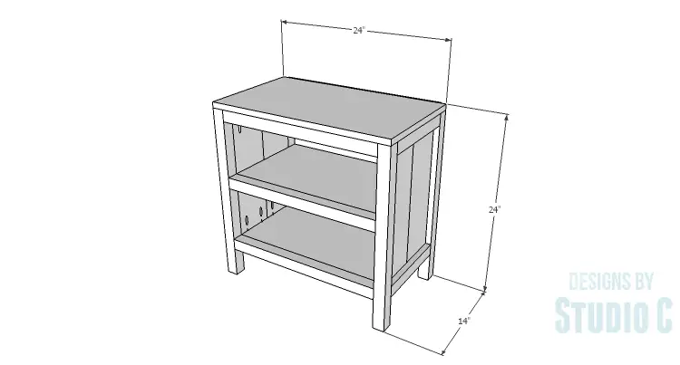 DIY Plans to Build Hannah's Nightstand
