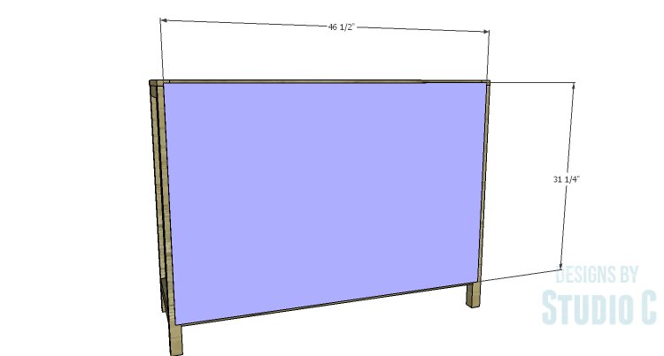 DIY Plans to Build a Simone Sideboard-Back