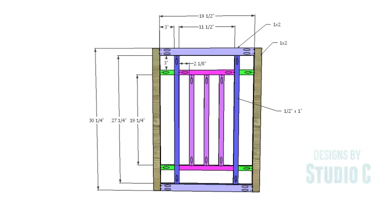 DIY Plans to Build a Simone Sideboard-Door Frame