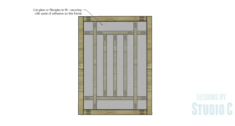 DIY Plans to Build a Simone Sideboard-Doors 1