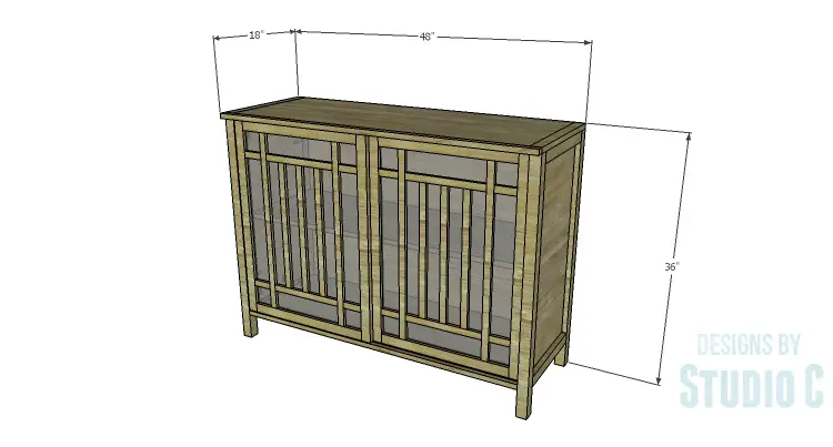 DIY Plans to Build a Simone Sideboard