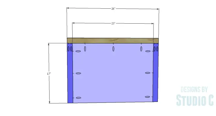 DIY Plans to Build a Tall Cabinet Base-Top 1