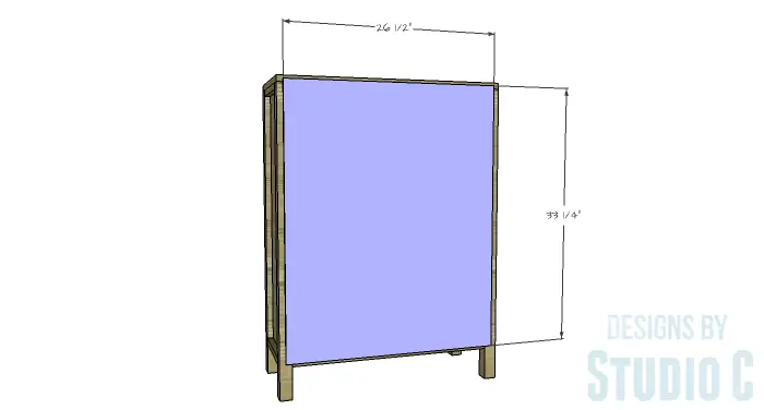 DIY Plans to Build an Ashwin Bookcase-Back