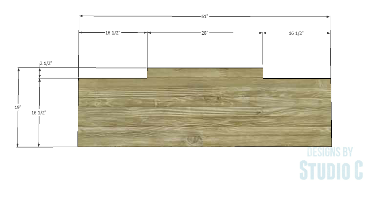 DIY Plans to Build a Brantley Desk-Top 1