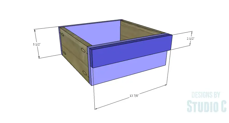 DIY Plans to Build a Cate Chest-Drawer 2