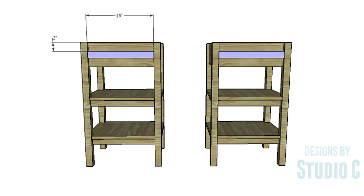 DIY Small Open Shelf Building Plan