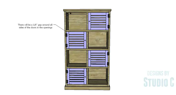 DIY Plans to Build a Woodruff Cabinet-Doors 2