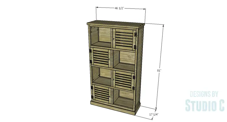 DIY Plans to Build a Woodruff Cabinet
