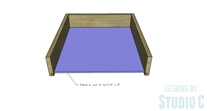 DIY Furniture Plans to Build a Mena Hutch Desk-Drawer 3