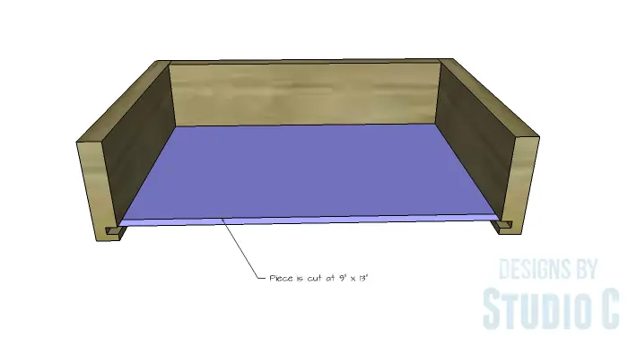 DIY Plans to Build a Storage Console Table-Drawer 3
