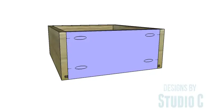 DIY Furniture Plans to Build a Tristan Media Stand-Side Drawer 4