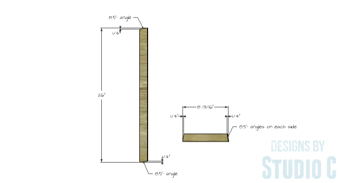 DIY Furniture Plans to Build a Truss-Leg Dining Table-Leg Assembly 1