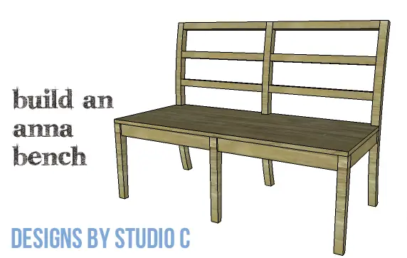 DIY Furniture Plans to Build an Anna Bench - Copy
