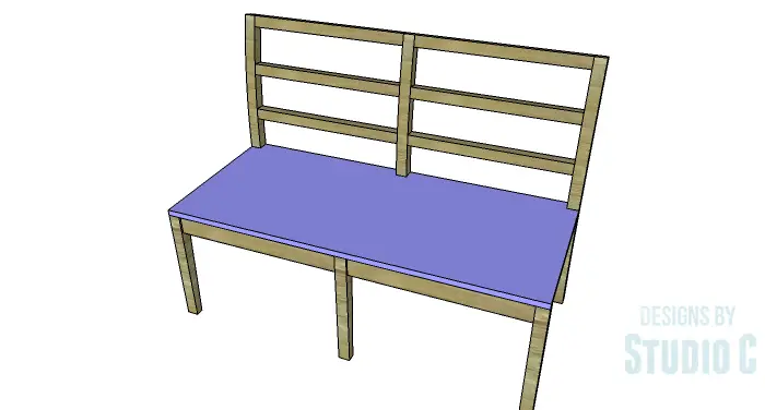 DIY Furniture Plans to Build an Anna Bench - Seat 2