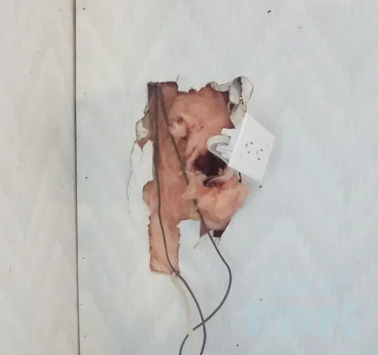 How to Patch a Large Hole in Drywall - Hole in Drywall