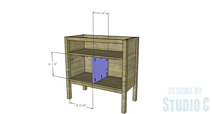 DIY Furniture Plans to Build an Evan Dresser - Divider