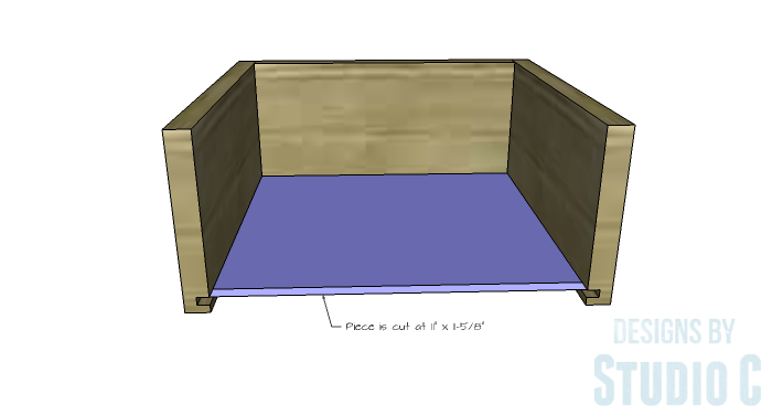 DIY Furniture Plans to Build an Evan Dresser - Small Drawer 3