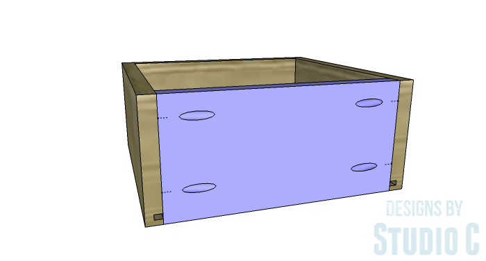 DIY Furniture Plans to Build an Evan Dresser - Small Drawer 4