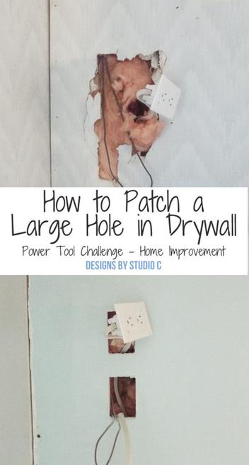 How to use easy drywall patch 