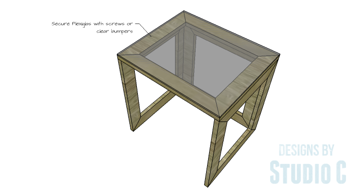 DIY Furniture Plans to Build the Hanover Nesting Tables - Top