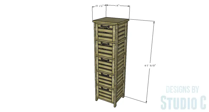 DIY Furniture Plans to Build a Crate Storage Tower