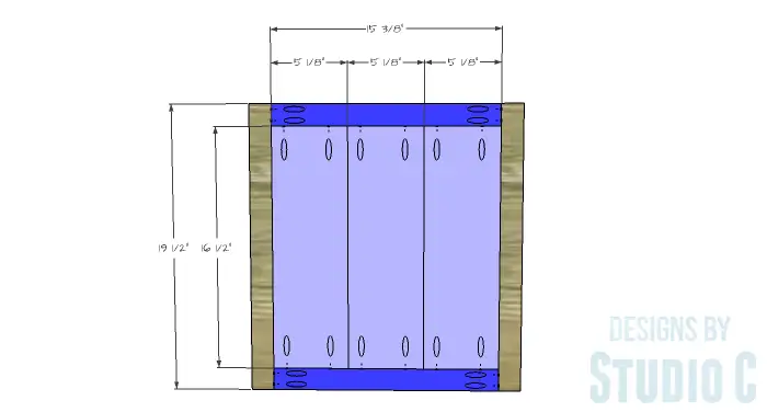 DIY Furniture Plans to Build Ryan's End Table - Door 1