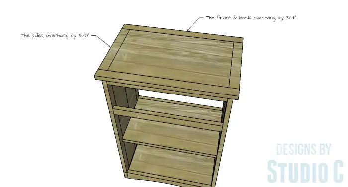DIY Furniture Plans to Build Ryan's End Table - Top 2