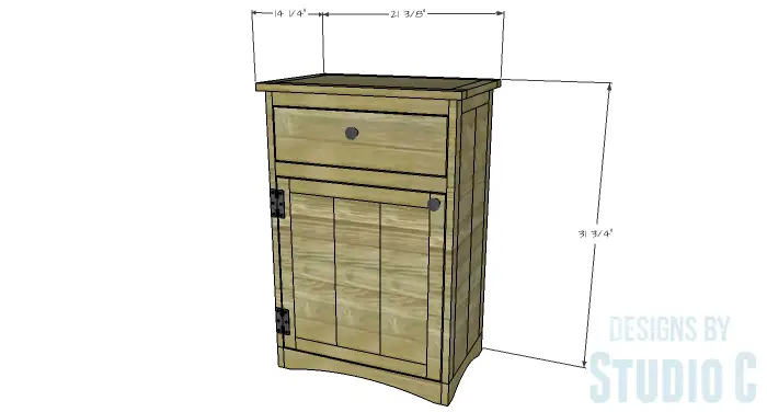 DIY Furniture Plans to Build Ryan's End Table