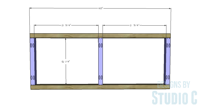 DIY Furniture Plans to Build a Coffee Table with Slide-Out Extensions - Coffee Table Frames